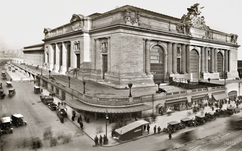 Grand Central Terminal: 1913, Shorpy Old Photos