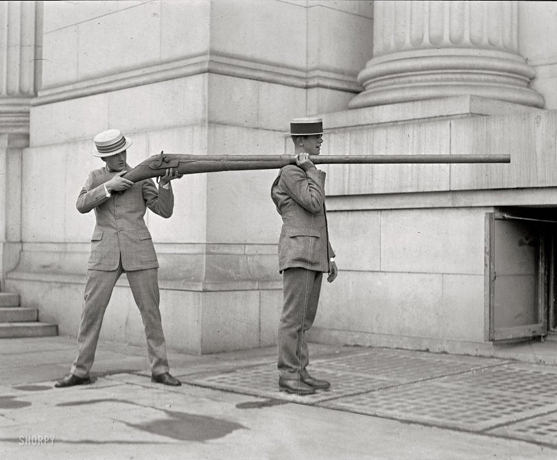 Big Gun: 1923, Shorpy Old Photos