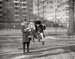 Washington, D.C., circa 1924. "Jas. J. Davis children." Daddy was James J. Davis, Secretary of Labor in the Harding, Coolidge and Hoover administrations. National Photo Company Collection glass negative. View full size.