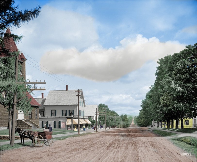 Colorized from this Shorpy original. View full size.
