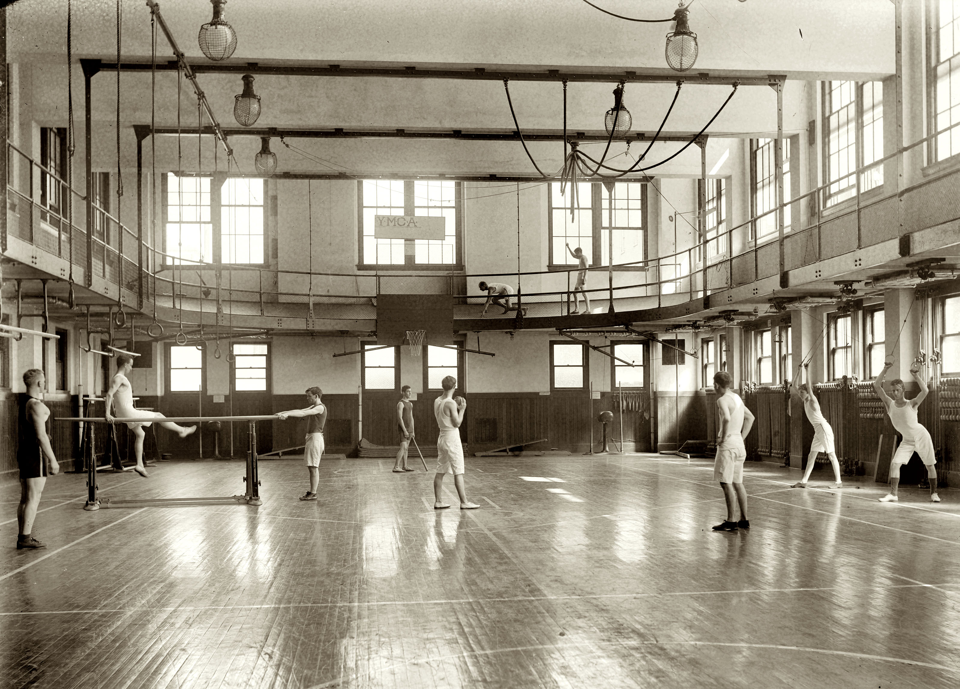 Shorpy Historical Picture Archive Gym Rats 1920 High Resolution Photo