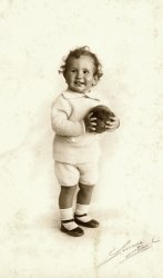 A lovely studio photo of my Dad. View full size.
(ShorpyBlog, Member Gallery, Kids)