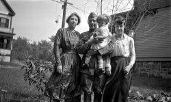 Grandmother and mother taken about 1919. View full size.