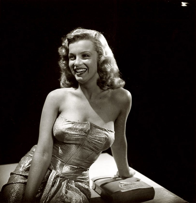 Fine Art Print Gentlemen Prefer Blondes / Marilyn Monroe (Retro Movie)