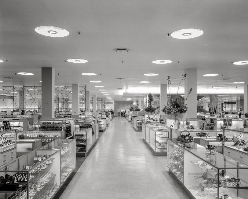 BIBLIO, Ohrbach's department store in Los Angeles, circa early 1950s (Two  original design photographs) by [Design], 1950, N.p.