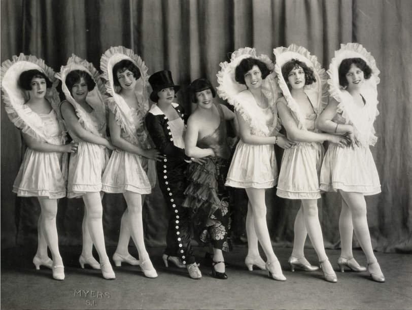 Dancing Girls: 1926 | Shorpy Old Photos | Framed Prints