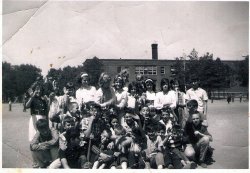 This was taken in June of 1964 behind Thomas M. Balliet Elementary School in Springfield Massachusetts. The students were in Mr. Johnson's sixth grade class in Room 12. The happy looking kid in the second row is my late brother, David Vennell. He's the one on the left side of the photo looking towards his left. View full size.



