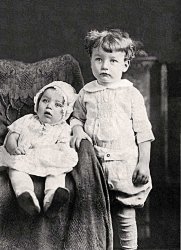 My Grandmother Georgie and my Great-Uncle James Hulett. Taken in Lexington, Ky. My grandmother's birthday was     March 1, 1925. View full size.