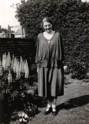 Annie (Nancy) McIntosh (nee Tocher), circa 1928, Dumfries, Scotland. View full size.