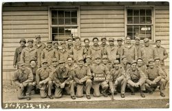 Found in a lot of WWII photos. Taken during WWII at Fort Sheridan. View full size.